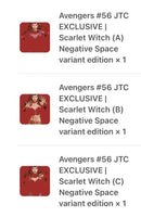 AVENGERS #56 JTC Scarlet Witch Negative Space Exclusive