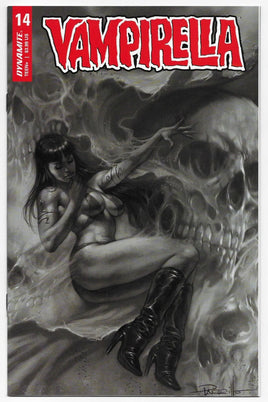 VAMPIRELLA #14 PARRILLO B&W 1:10 VARIANT - Mutant Beaver Comics