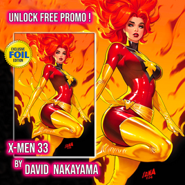 Free X-MEN #33 DAVID NAYAYAMA DARK PHOENIX FOIL