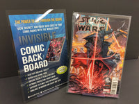 X-RAY VISION - 10 Pack INVISIBLE COMIC BOARDS + MYLAR BAGS ! Current/Modern - 6 3/4"