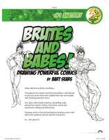 BART SEARS' DRAWING POWERFUL HEROES 1: BRUTES AND BABES
