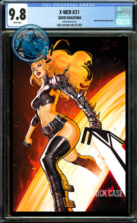 X-MEN #31 DAVID NAKAYAMA EXCLUSIVE VIRGIN VARIANT [CGC 9.8 BLUE LABEL]