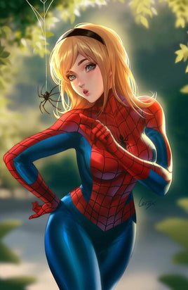 AMAZING SPIDER-MAN #46 LEIRIX LI EXCLUSIVE VIRGIN VARIANT (MAR24)