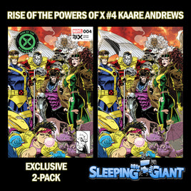 RISE OF THE POWERS OF X #4 KAARE ANDREWS EXCLUSIVE TRADE & VIRGIN VARIANT PACK (APR24)