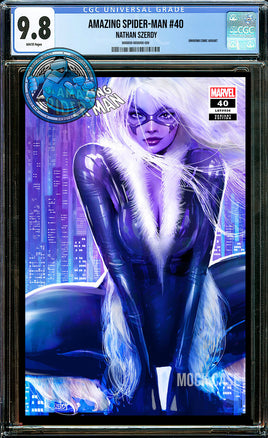 AMAZING SPIDER-MAN #40 NATHAN SZERDY EXCLUSIVE TRADE VARIANT [CGC 9.8 BLUE LABEL]