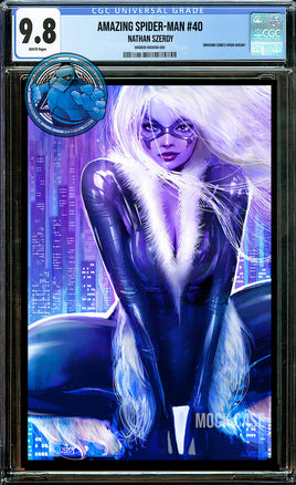 AMAZING SPIDER-MAN #40 NATHAN SZERDY EXCLUSIVE VIRGIN VARIANT [CGC 9.8 BLUE LABEL]