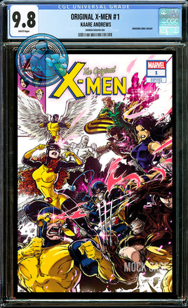 ORIGINAL X-MEN #1 KAARE ANDREWS EXCLUSIVE TRADE VARIANT [CGC 9.8 BLUE LABEL]