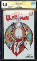 Ultraman: The Trials of Ultraman #1 (2021) CGC 9.8 Momoko Cover 2X Signed