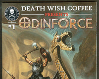 Death Wish Coffee Presents: Odinforce #1 NM 9.4 Ominous Press 2016 Joe Jusko